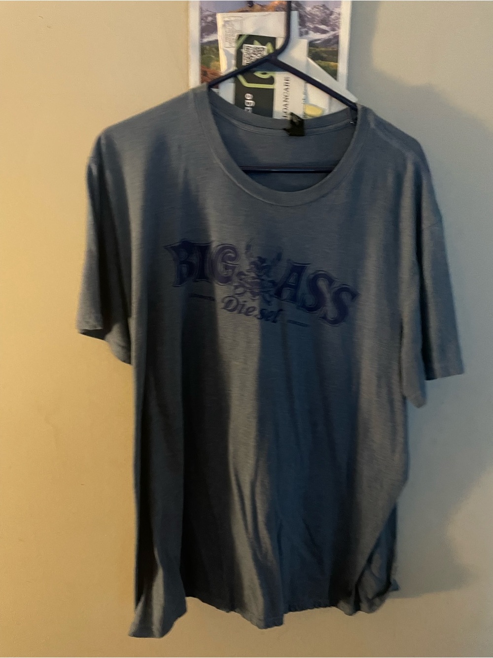 Diesel Blue Graphic Short Sleeve Tee